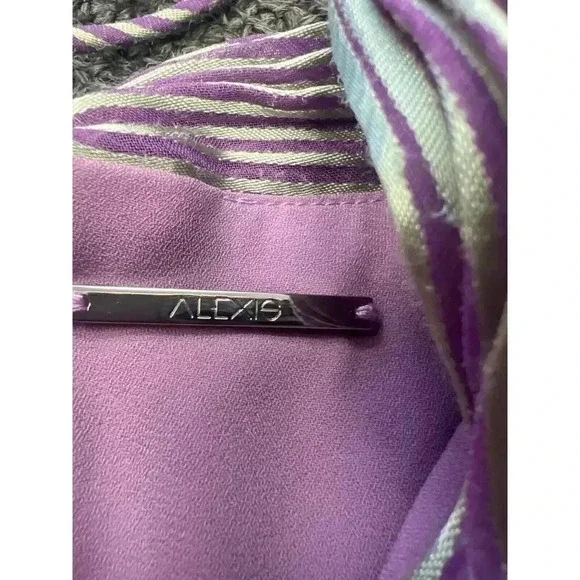 $997 Alexis Womens Purple Spaghetti Strap Sweetheart Neck Lined Maxi Dre… - Picture 13 of 16